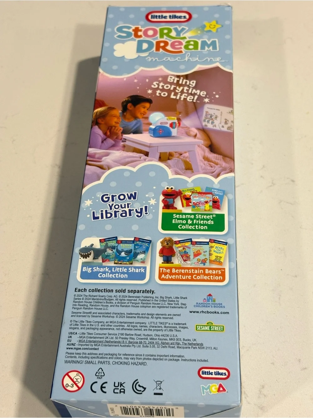 Story Dream Machine Kids Toy - Blue and White. Richard Scary